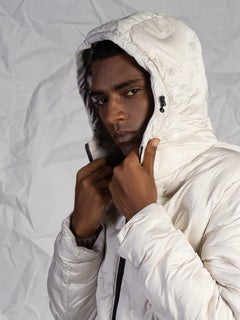 Giubbotto lungo reversibile|Colore:Beige