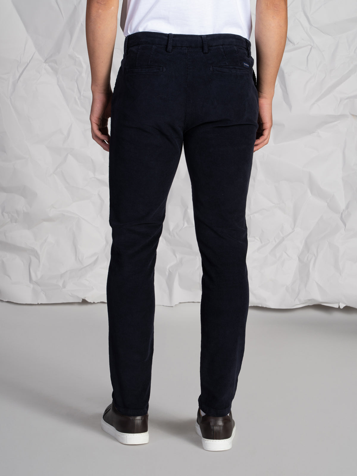 Pantaloni velluto a coste|Colore:Blu