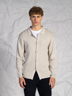 Cardigan con bottoni|Colore:Burro