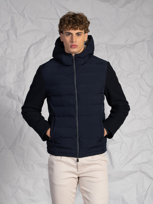 Giubbotto trapuntato|Colore:Blu