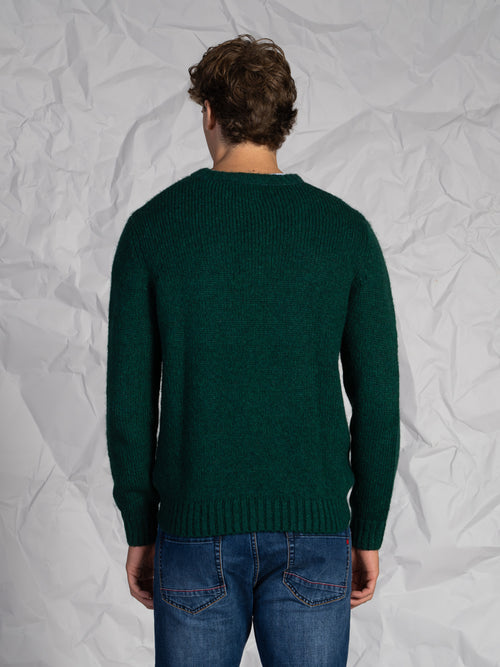 Maglia girocollo|Colore:Menta