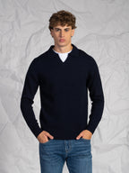 Maglia collo polo|Colore:Blu