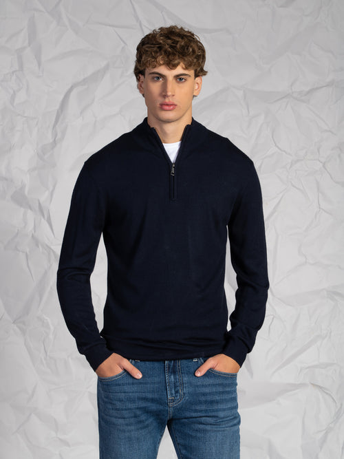 Maglia con zip