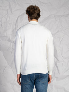 Maglia collo lupetto|Colore:Panna