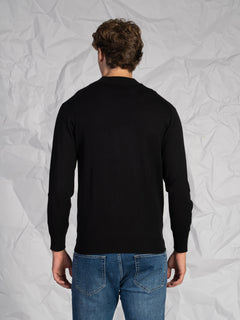 Maglia collo lupetto|Colore:Nero
