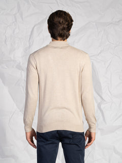 Maglia collo lupetto|Colore:Beige
