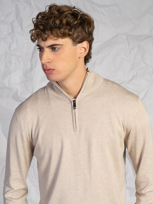 Maglia con zip