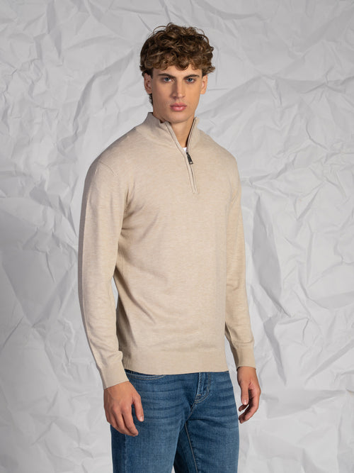Maglia con zip
