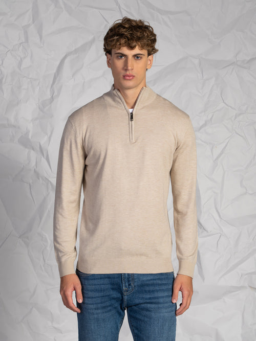 Maglia con zip