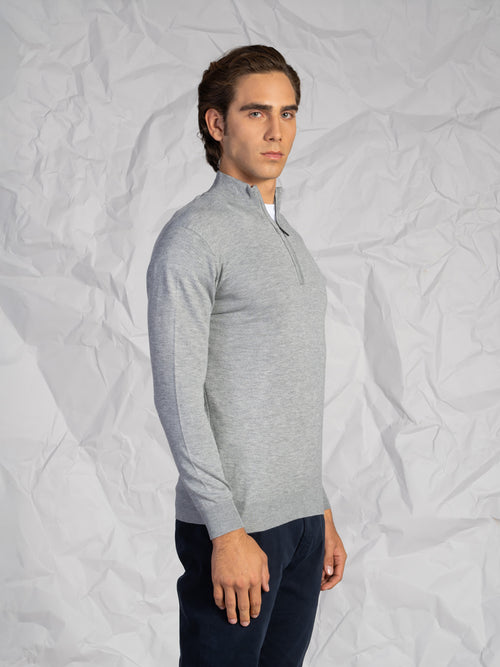 Maglia con zip
