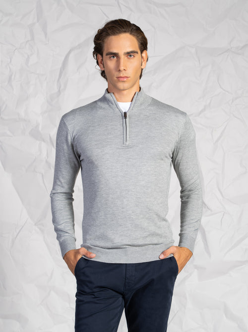 Maglia con zip