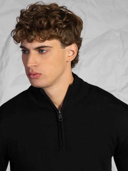Maglia con zip