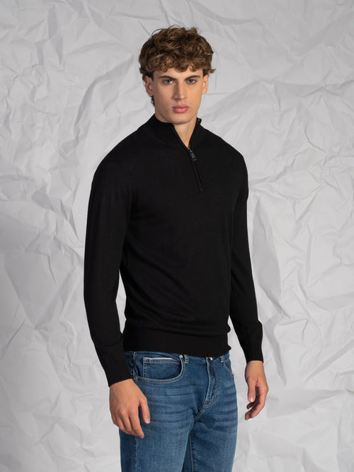Maglia con zip