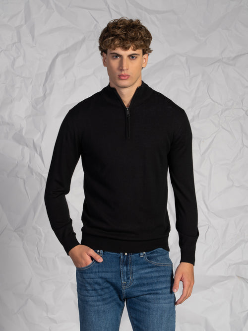 Maglia con zip