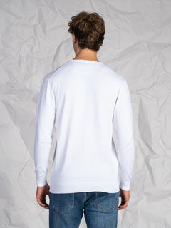 Maglia girocollo lavorazione liscia|Colore:Panna