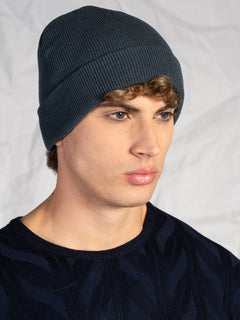 Berretto a coste|Colore:Grigio