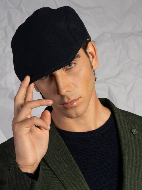 Berretto coppola uomo|Colore:Blu