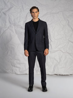 Abito a righe|Colore:Lavagna