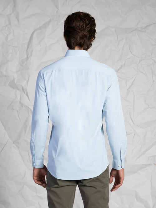 Camicia tessuto tecnico|Colore:Celeste