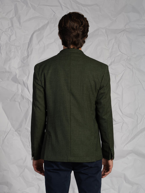 Giacca in maglia|Colore:Verde