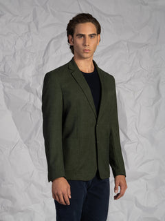 Giacca in maglia|Colore:Verde