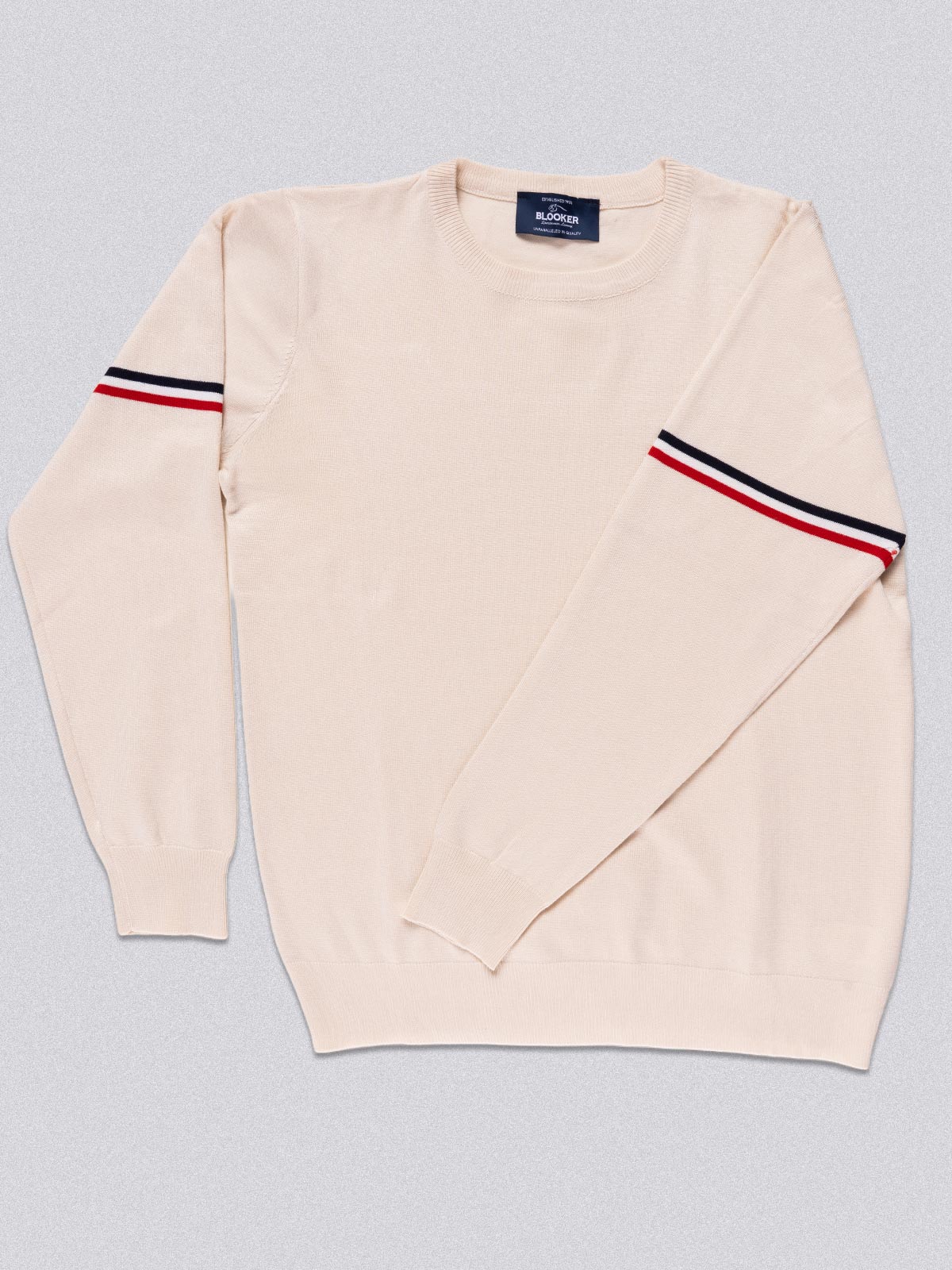 Maglia girocollo in viscosa|Colore:Panna