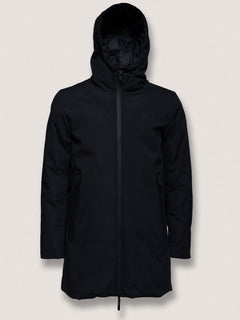 Giubbotto lungo reversibile|Colore:Nero