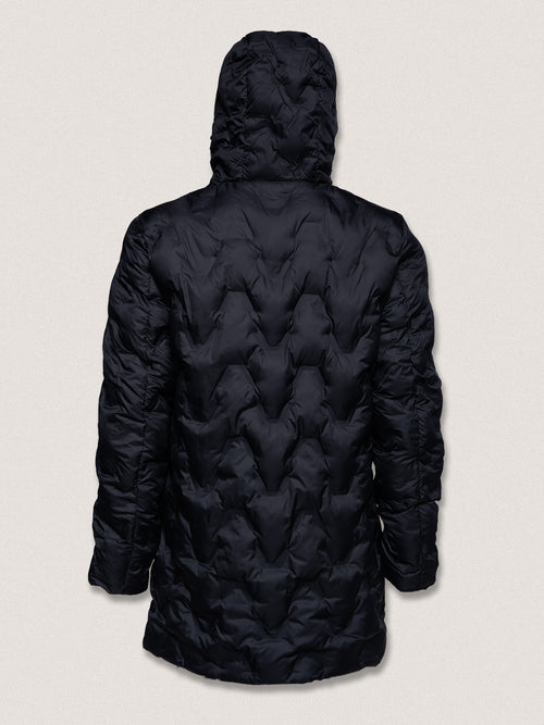 Giubbotto lungo reversibile|Colore:Nero