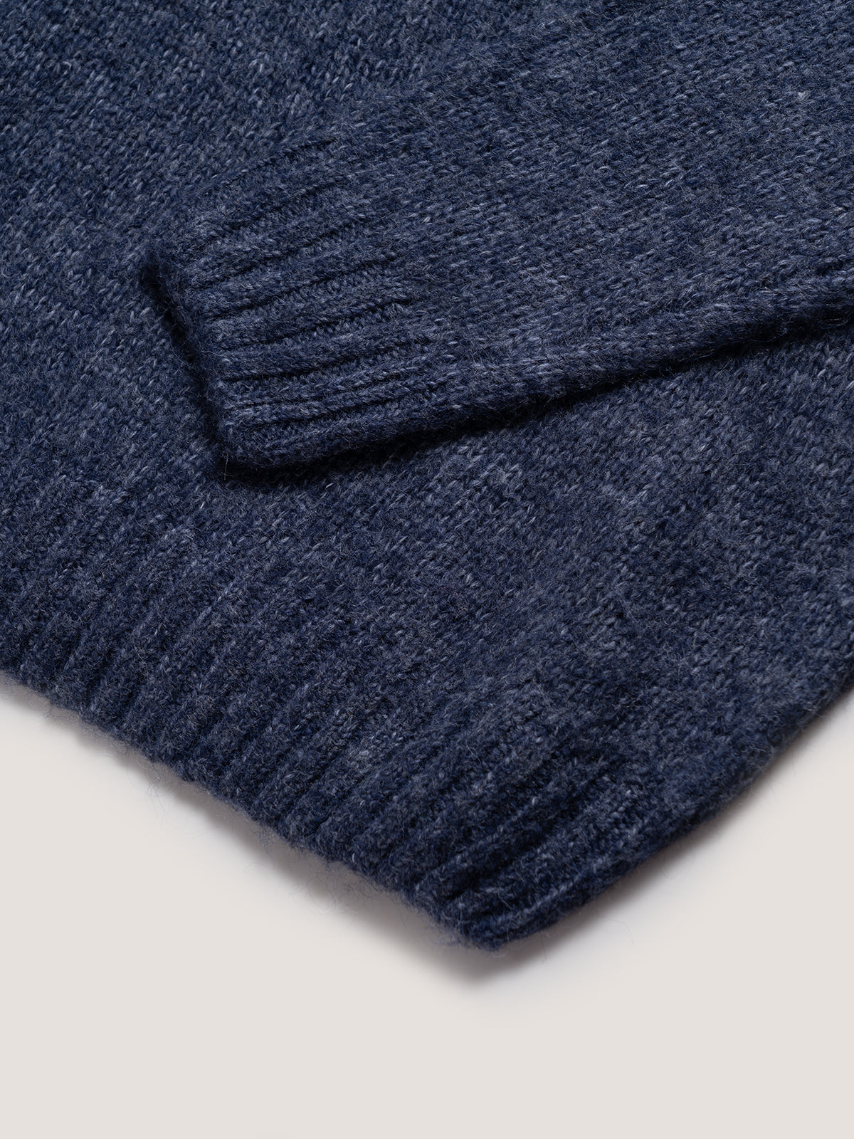Maglia girocollo liscia|Colore:Blu