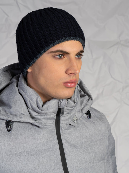 Berretto lavorato|Colore:Blu