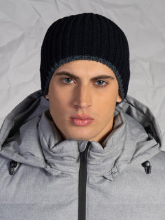 Berretto lavorato|Colore:Blu