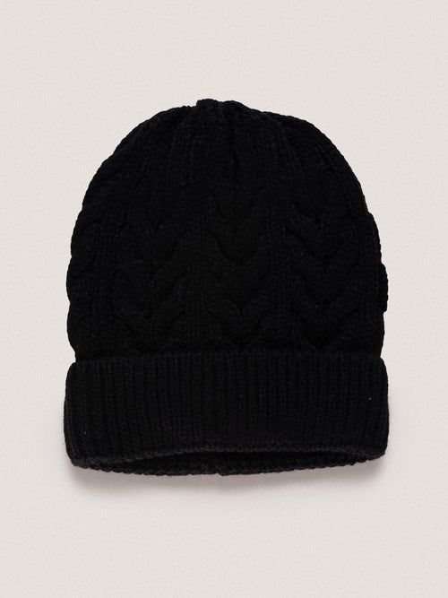 Berretto Jacquard|Colore:Nero