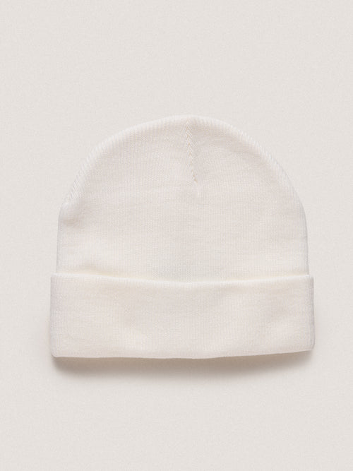 Berretto a coste|Colore:Panna