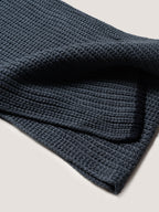 Sciarpa bordo contrasto colore|Colore:Grigio