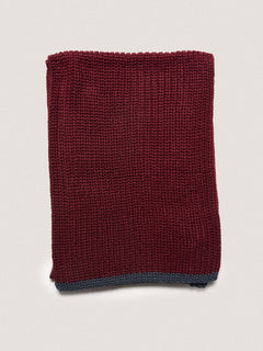 Sciarpa bordo contrasto colore|Colore:Bordeaux