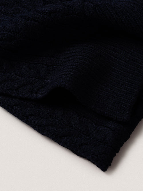 Sciarpa Jacquard|Colore:Blu