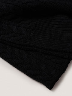 Sciarpa Jacquard|Colore:Nero