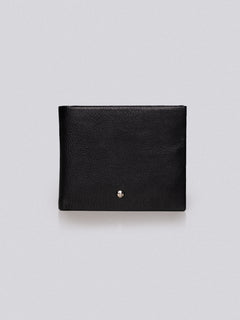 Portafoglio in pelle|Colore:Nero