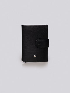 Portafoglio in pelle|Colore:Nero