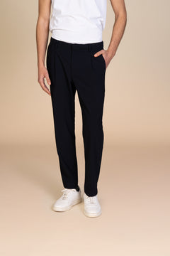 Pantaloni tessuto tecnico|Colore:Blu