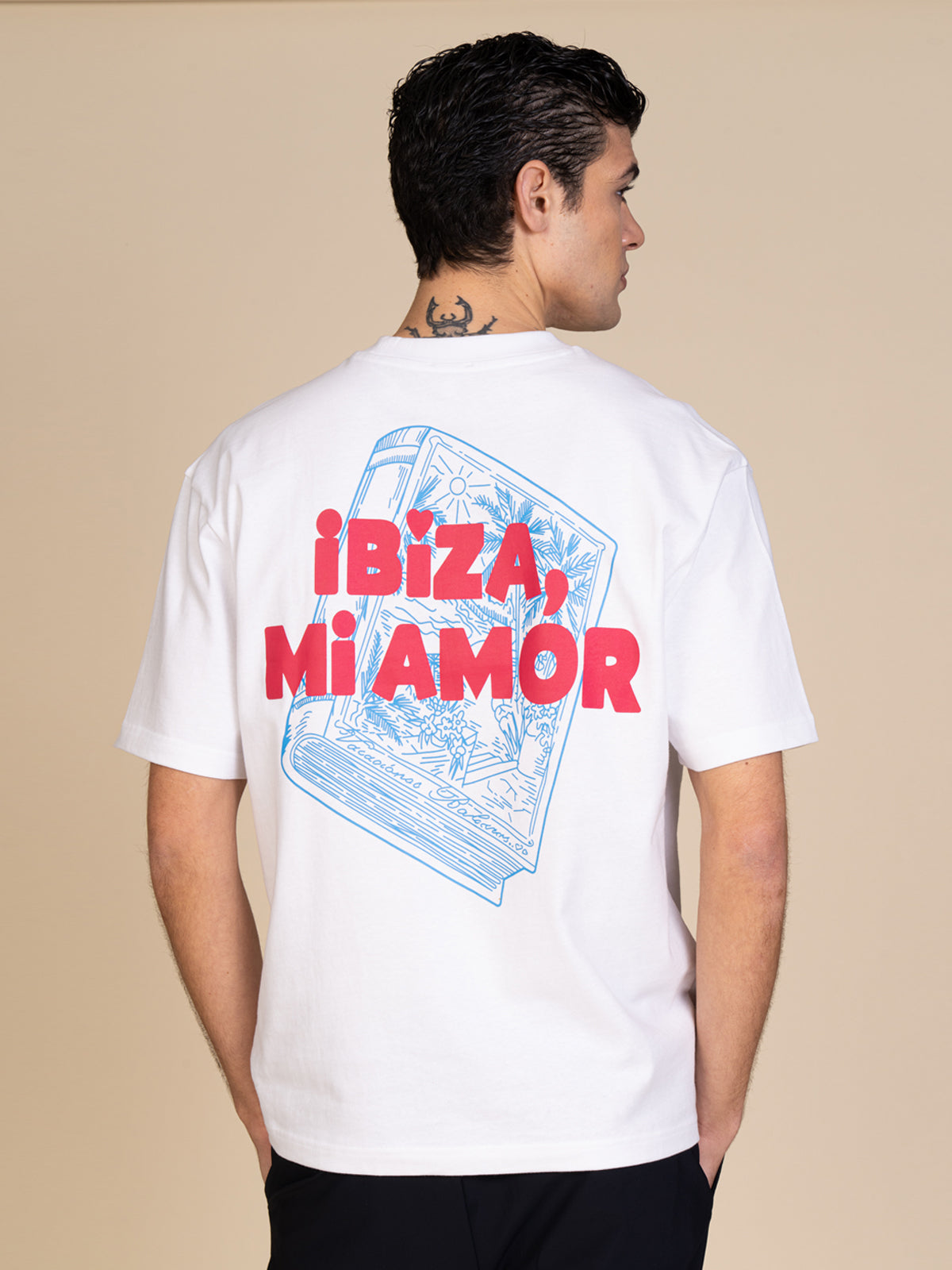 T-Shirt con stampa|Colore:Bianco