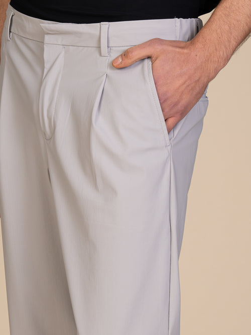 Pantaloni tessuto tecnico|Colore:Grey