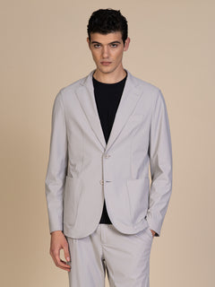 Giacca smart tessuto tecnico|Colore:Grey