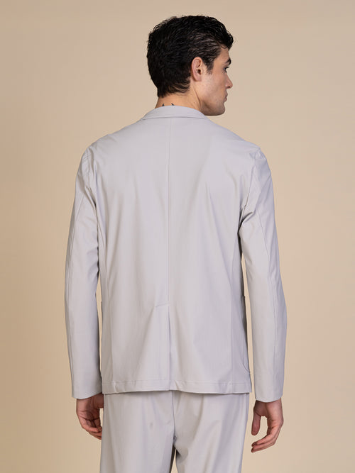 Giacca smart tessuto tecnico|Colore:Grey