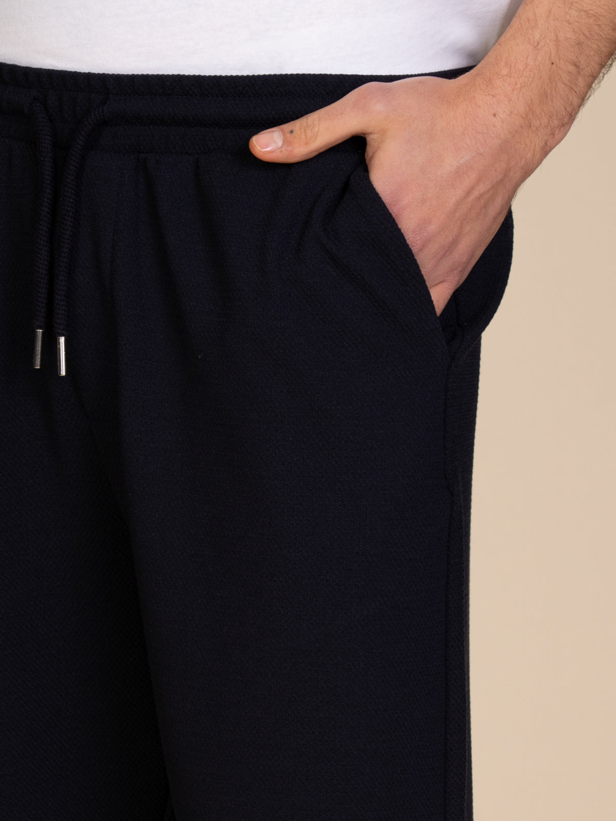 Bermuda in felpa|Colore:Blu