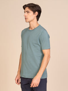 Maglia girocollo mezza manica|Colore:Salvia