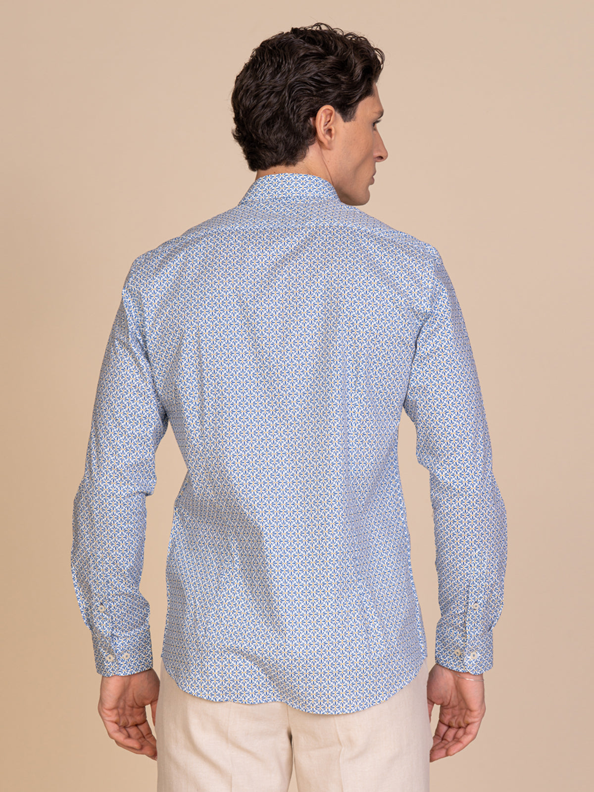Camicia collo classico fantasia|Colore:Fantasia 1