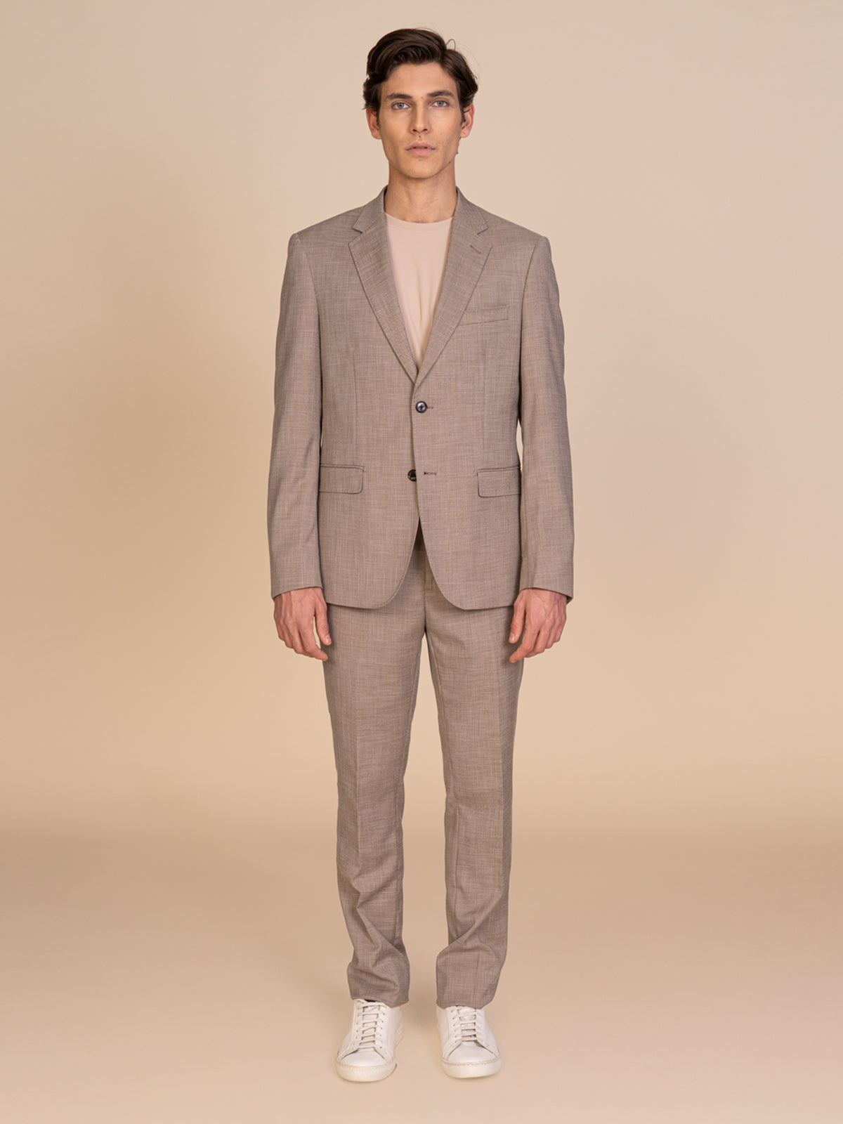 Abito uomo in tessuto misto|Colore:Beige