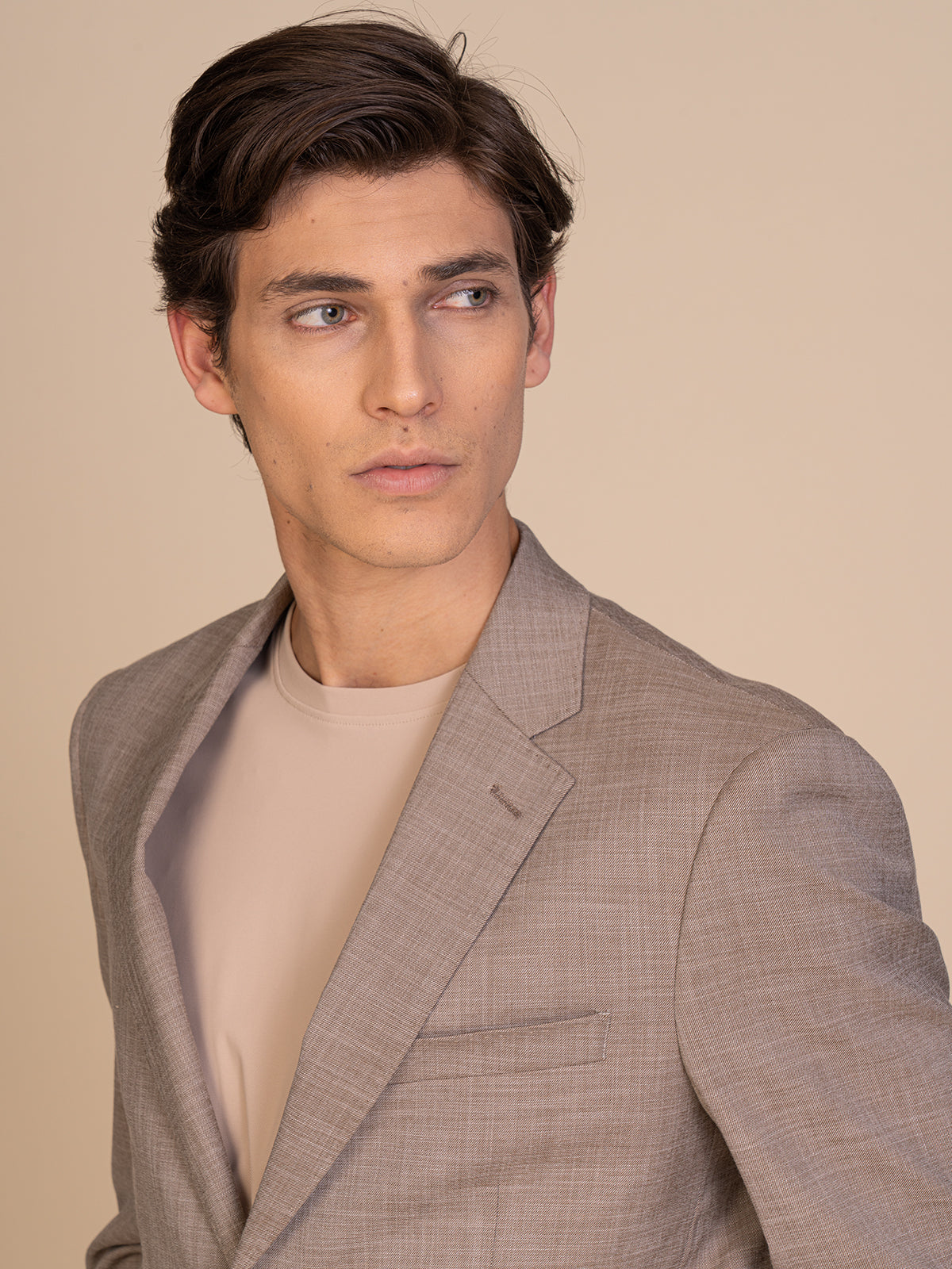 Abito uomo in tessuto misto|Colore:Beige