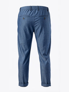 Pantaloni con laccio|Colore:Jeans